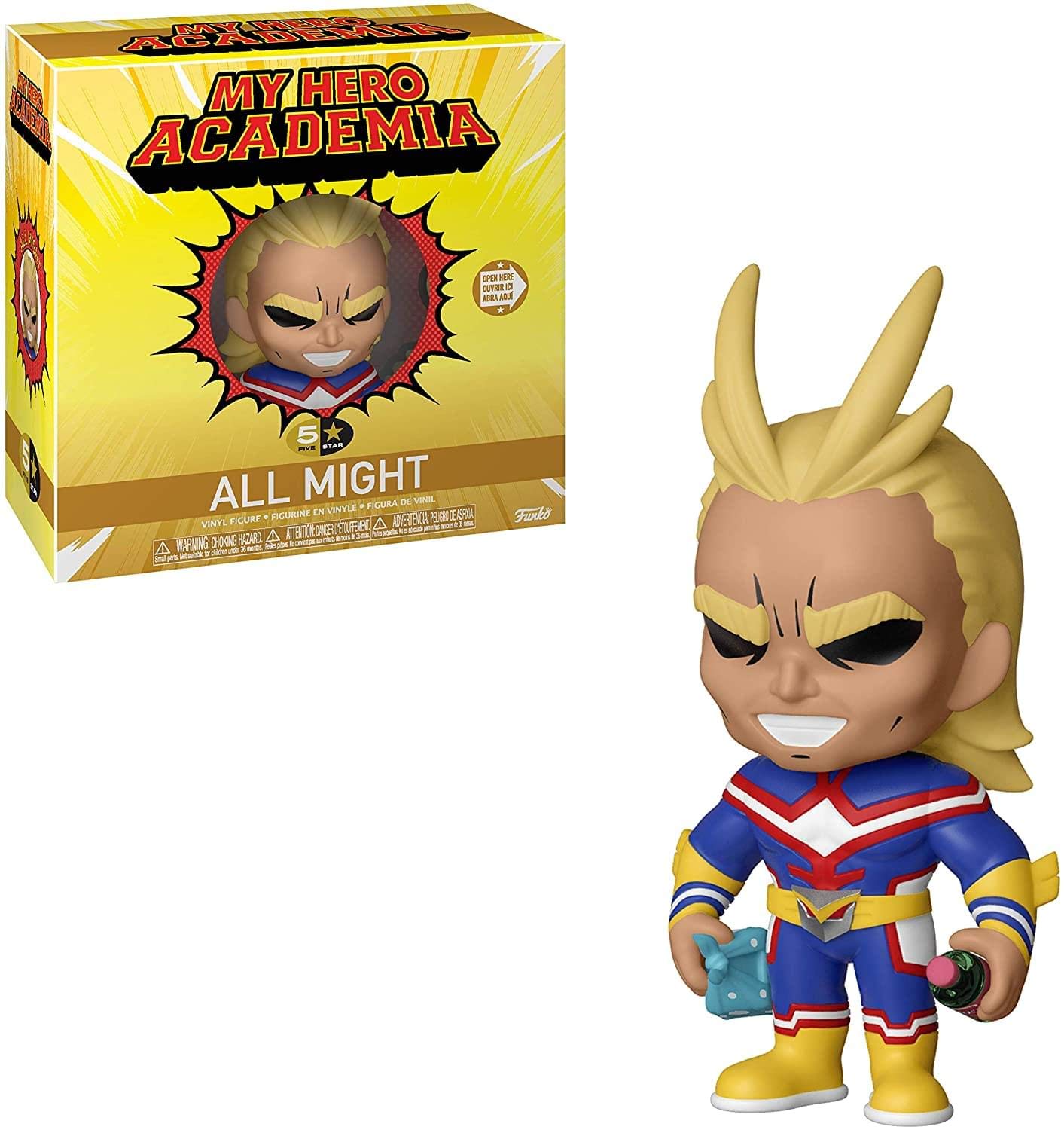 Funko 38704 5 Star: My Hero Academia-All-Might Collectible Figure, Multicolor