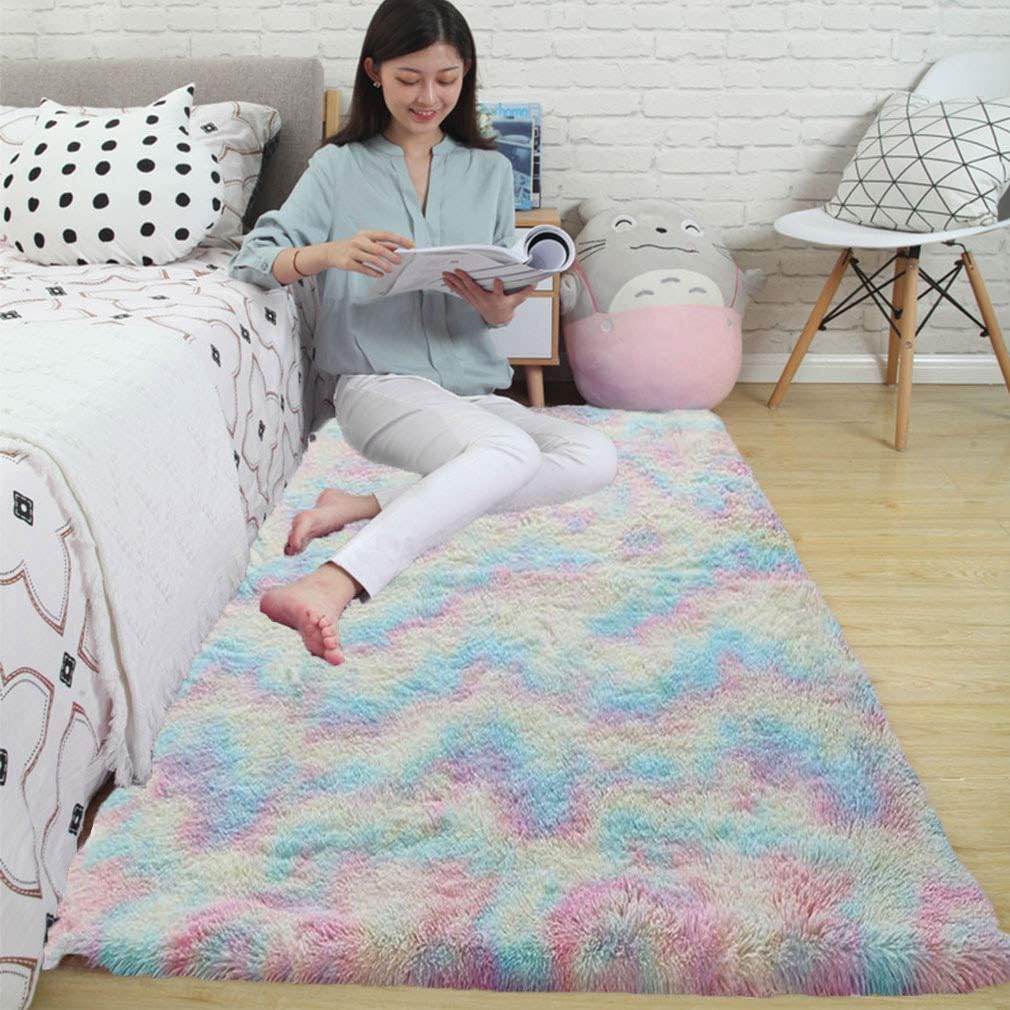 SHBV Alfombra Peluda 160x220cm Alfombras de Animales de Felpa Sedosa