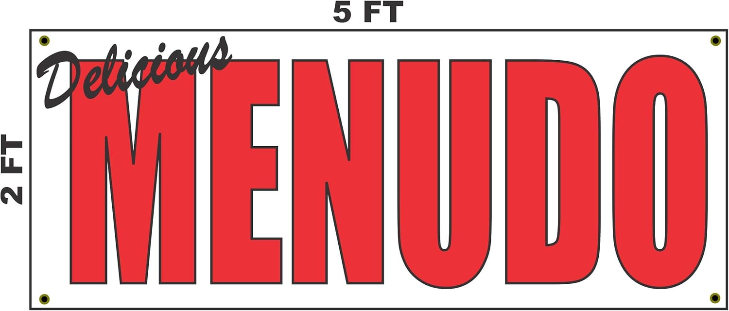 For Wholesale Menudo Banner Sign 2x5 On Sale Martialspirit Com Au