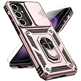 for Samsung Galaxy S25 Case with Slide Camera Cover