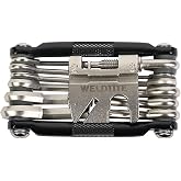WELDTITE 20 Function Multi-Tool, Compact &amp; Durable Design | Hardened Steel Construction, 20 Functions Including Hex Keys &amp; Screwdrivers, Lightweight &amp; Portable, Ideal for Cyclists &amp; DIY