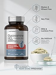 Horbäach Glucosamine HCL | with Hyaluronic Acid