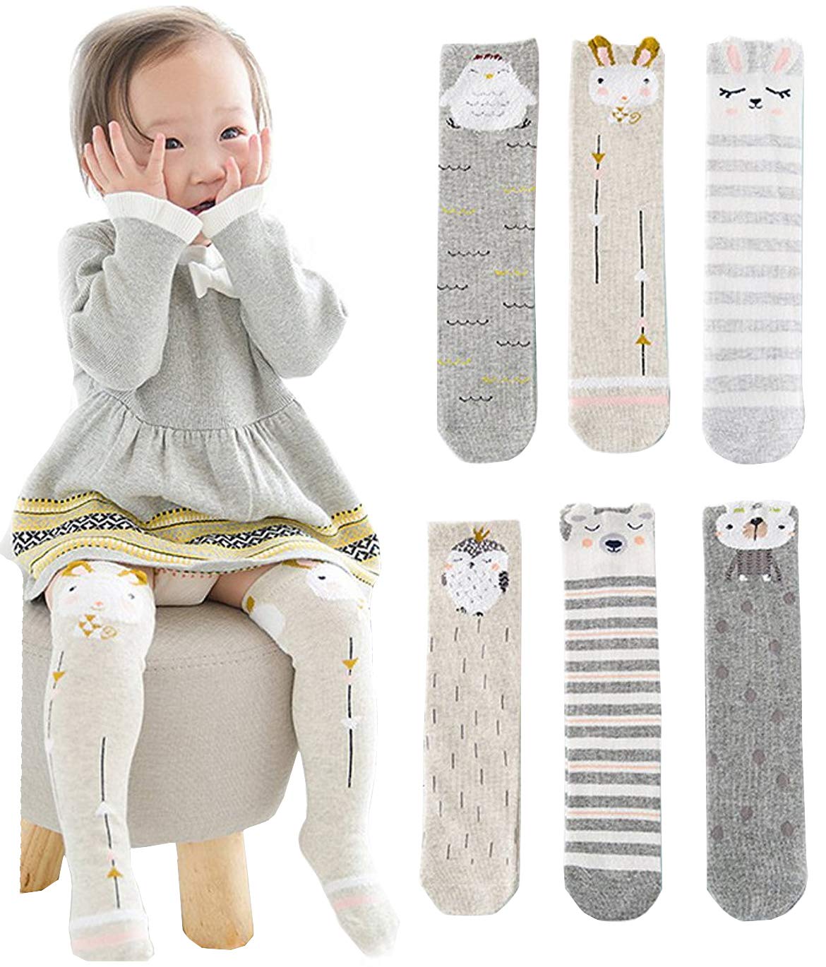 Elesa Miracle 3 Pairs Knitted Baby & Toddler Cozy Soft