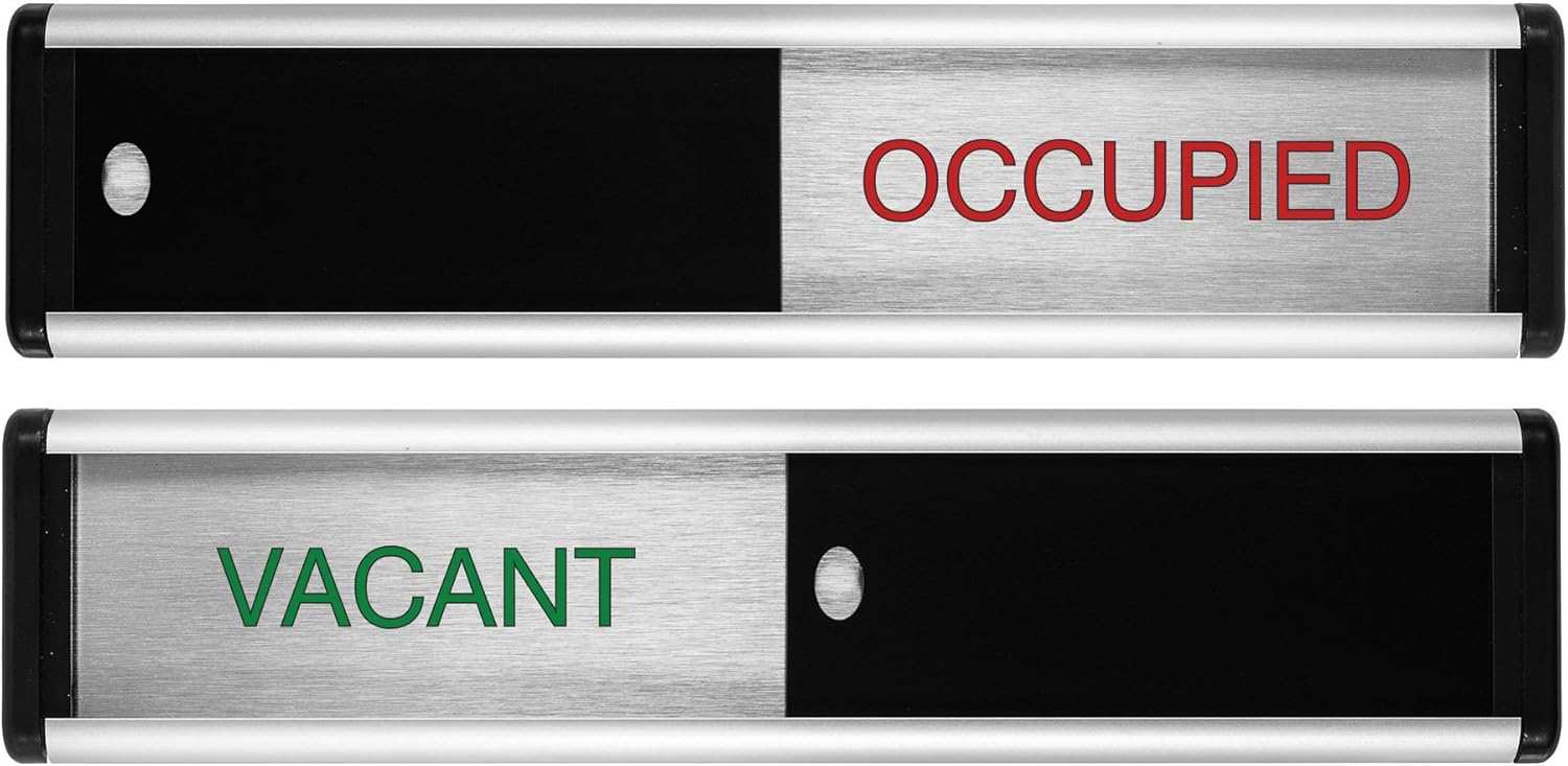Viro Vacant/Occupied Sliding Door Sign Original Edition 264 x 60mm