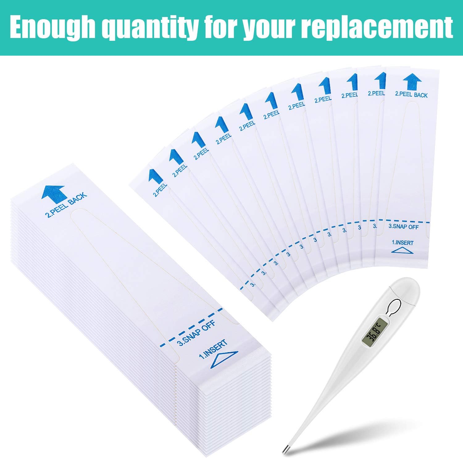 Digital Thermometer Probe Covers Disposable Electronic Thermometer