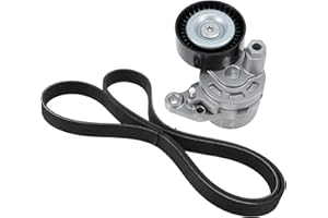 PARSLUCK 90K-39358 Serpentine Belt Tensioner Assembly for Nissan Altima 2013-2018 Drive Belt Tensioner Kit for Nissan Rogue 2