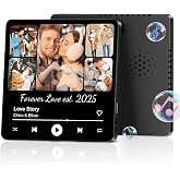 BFUNCO Custom Music Fridge Magnet &ndash; Photo Gift for Her or Him | Personalized gifts for Boyfriend, Husband &amp; Wife &bull; Record Your Voice &amp; Play Any Song &bull; Birthday, Anniversary &amp; Christmas Gift