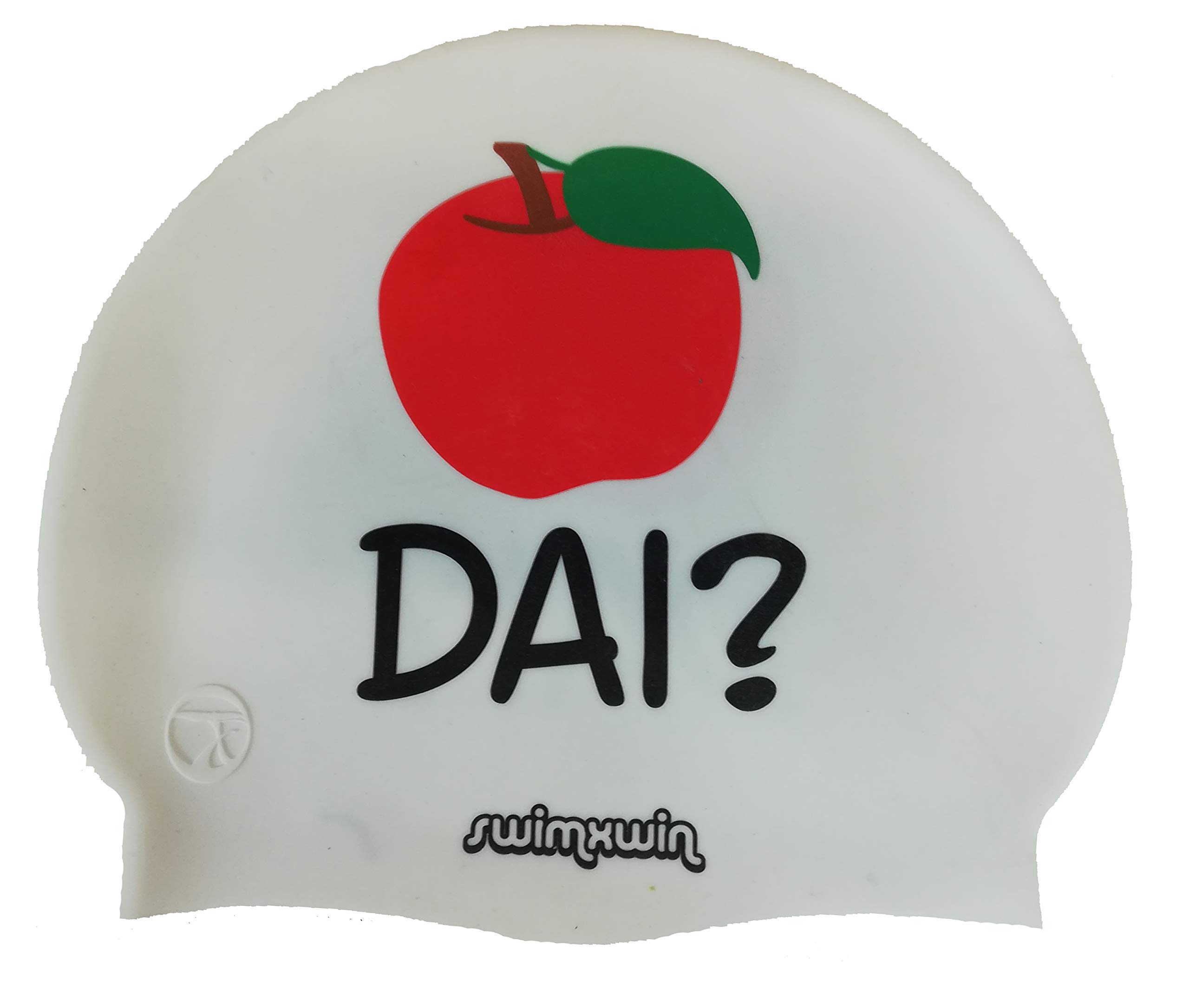 Mela Dai Silicone Swimming Cap | Fantastic Pool Cap | Swim Cap for Men, Woman and Kids | Great Comfort and Fit | Italian design and style