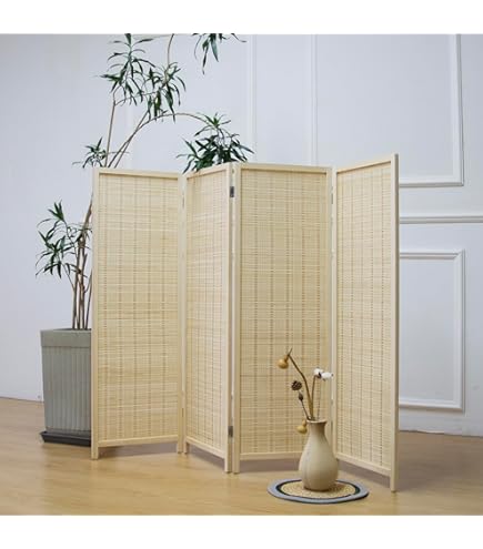 Amazon.com: Red Lantern 3英尺短鑽石編織纖維折疊屏- 深摩卡- 4