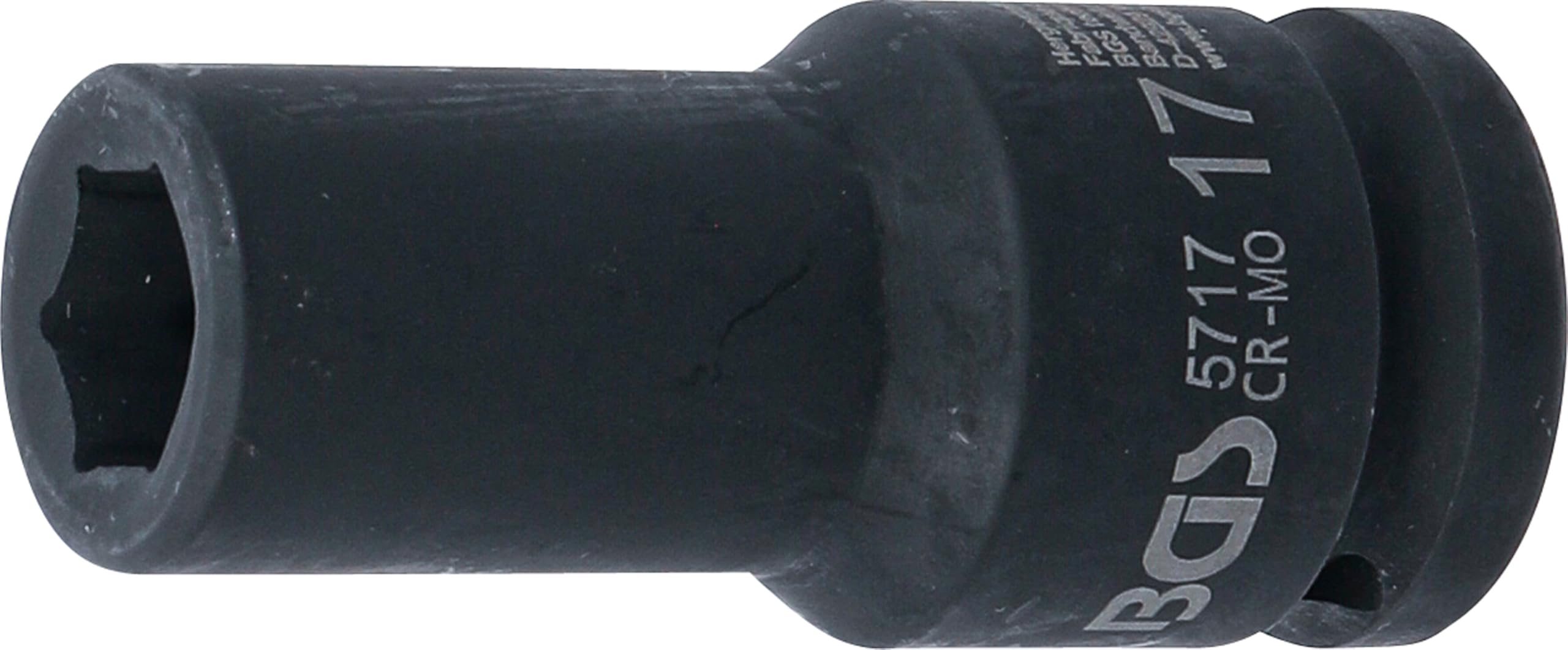 BGS 5717 | Impact Socket Hexagon, deep | 20 mm (3/4") Drive | 17 mm