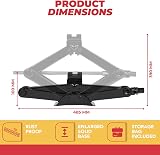 GADLANE Scissor Jack Kit 3 Ton Portable Heavy Duty Car Jack Set with Drill view 2