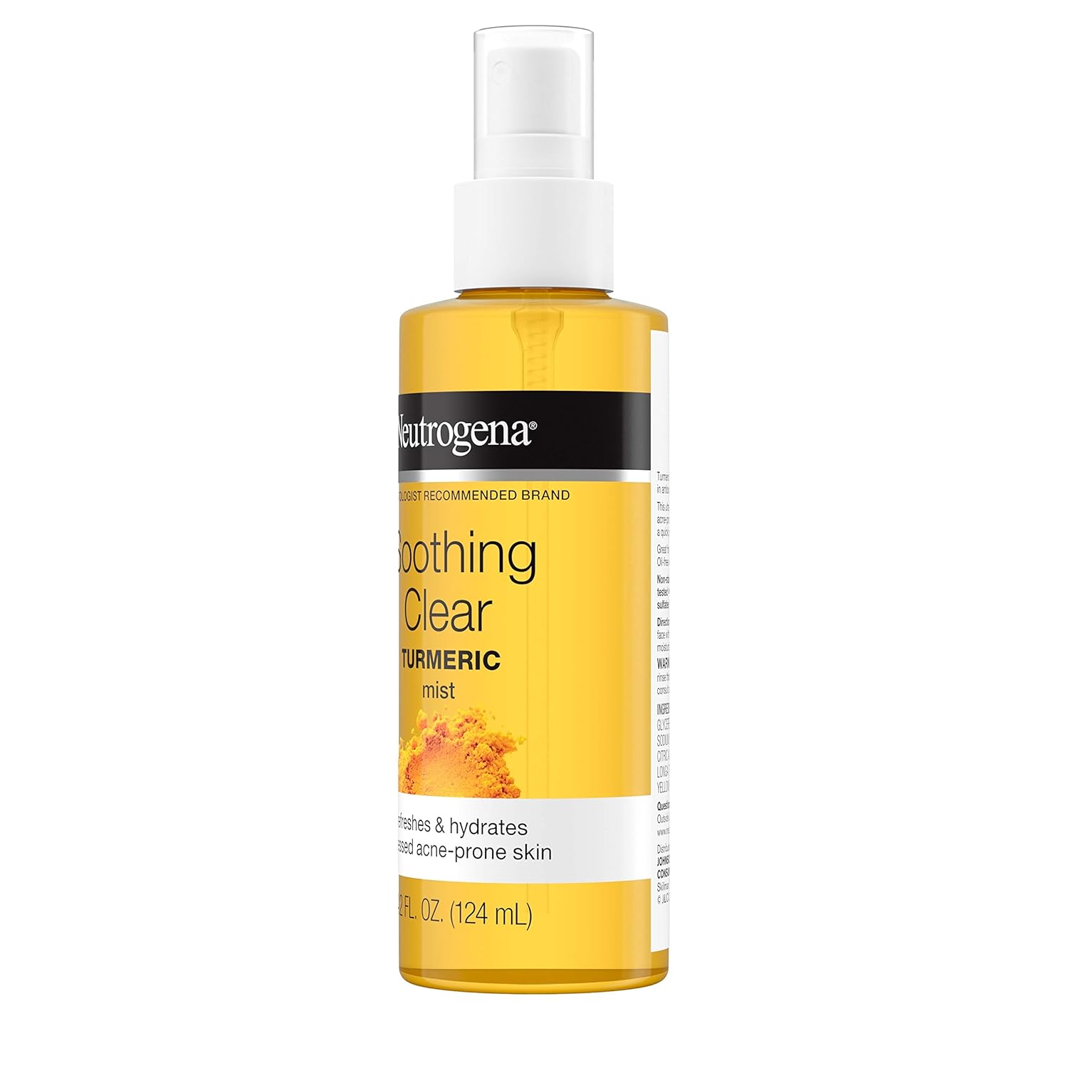 Neutrogena Soothing Clear Calming Mousse Facial Cleanser with Soothing & Calming Turmeric, Gentle Face Wash for Acne-Prone Skin, Paraben-Free, Oil-Free, Not Tested on Animals, 5 fl. oz: Beauty