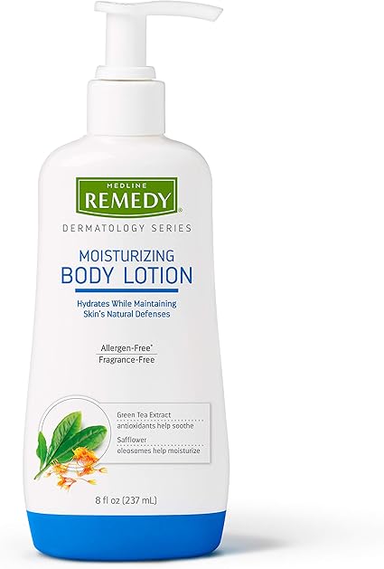 Amazon Com Remedy Dermatology Series Body Lotion For Dry Skin 8 Oz Unscented Lotion Paraben Free Lotion For Sensitive Skin Health Personal Care