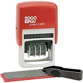 2000 Plus&reg; Custom Dater Stamp Kit, Blue/Red