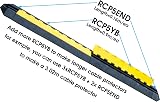 Allcam RCP5YB 0.9m Street Cable Cover 2x 32mm Channels 20 Ton Heavy Duty Hi-Vis view 4