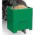 YINTATECH Ballast Box 3 Point Category 1 Tractor, 800lbs Capacity Tractor Ballast with 2" Hitch Receiver, Fits Category 1 Tractor Attachment