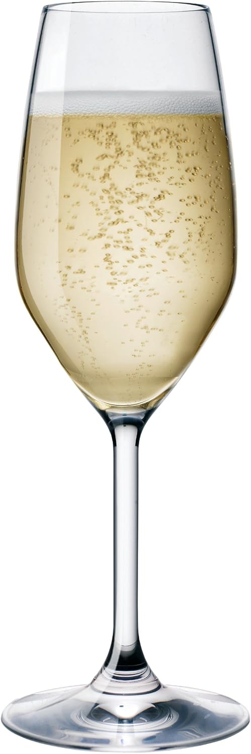 Bormioli Rocco Restaurant Flute Glass, Set of 4