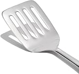 OXO Steel Cooking Turner - Stainless Steel Spatula with Non-Slip Handle view 2