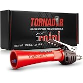 Tornador Z-007 Mini | Compact High-Pressure Car Cleaning Tool | Ergonomic Design Speeds Up Interior Detailing | Works with Air Compressor | Powerful &amp; Portable