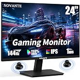Monitor Gamer ips 24 Polegadas, Full HD, 144Hz, 1ms,sRGB 99%, 150cd/m², Alto-falantes embutidos,Entradas HDMI/DisplayPort/3.5