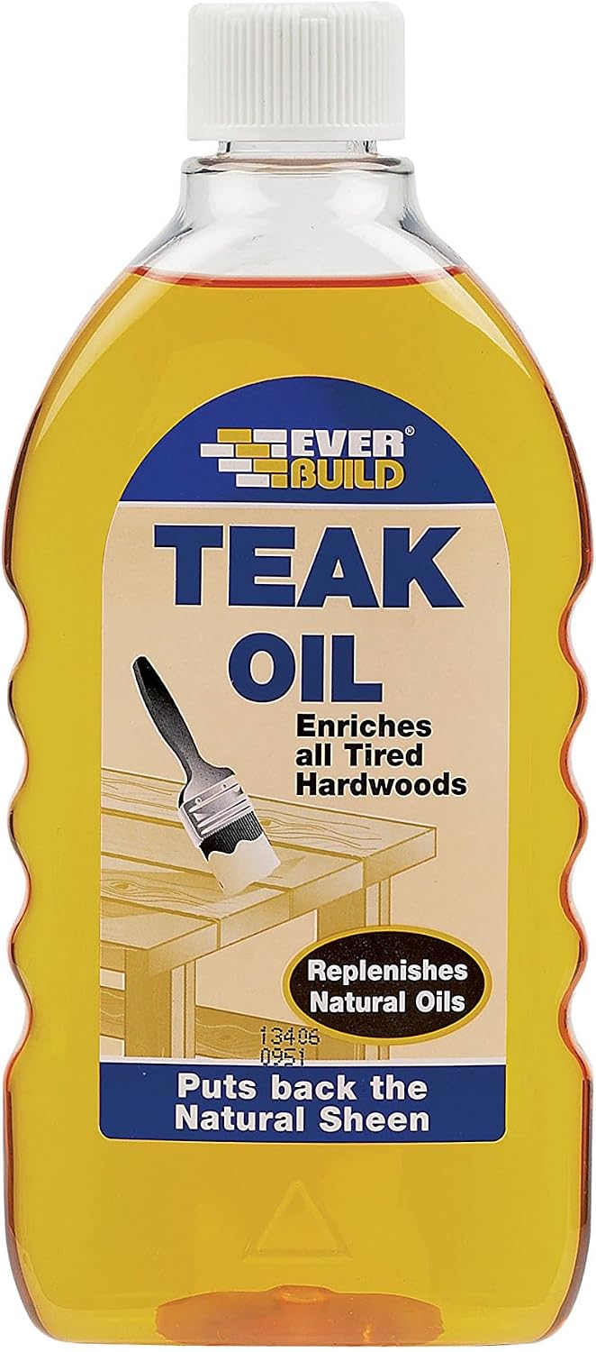 Everbuild Teak Oil, 500 ml