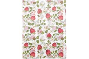 10 Sheets Spring Strawberry Tissue Paper Retro Packaging Tissue Colorful Wrapping Paper for Easter Wedding Party Supplies