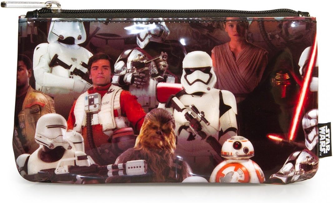 Loungefly Star Wars: The Force Awakens Multi Character Pencil Case