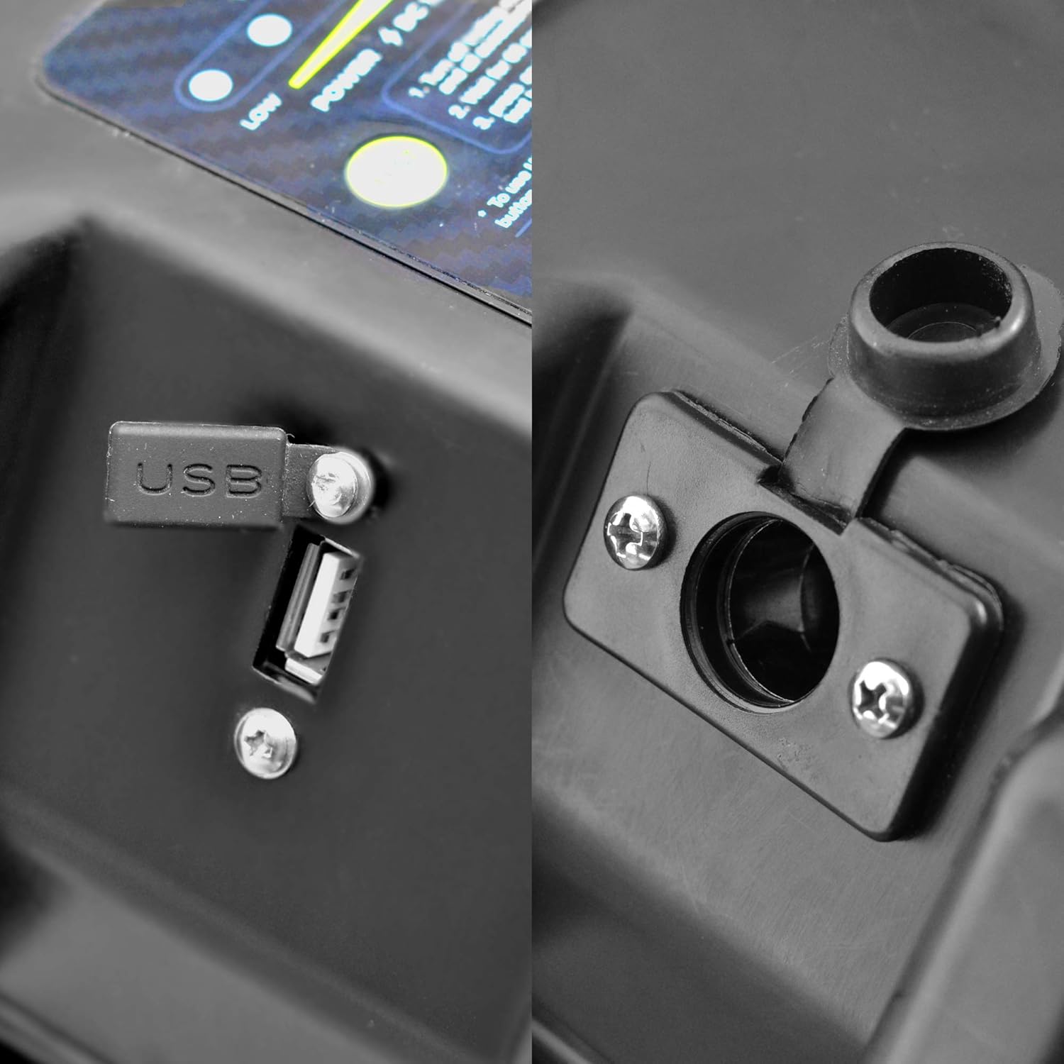 Newport Vessels Trolling Motor Smart Battery Box Power Center with USB and DC Ports : Sports & Outdoors