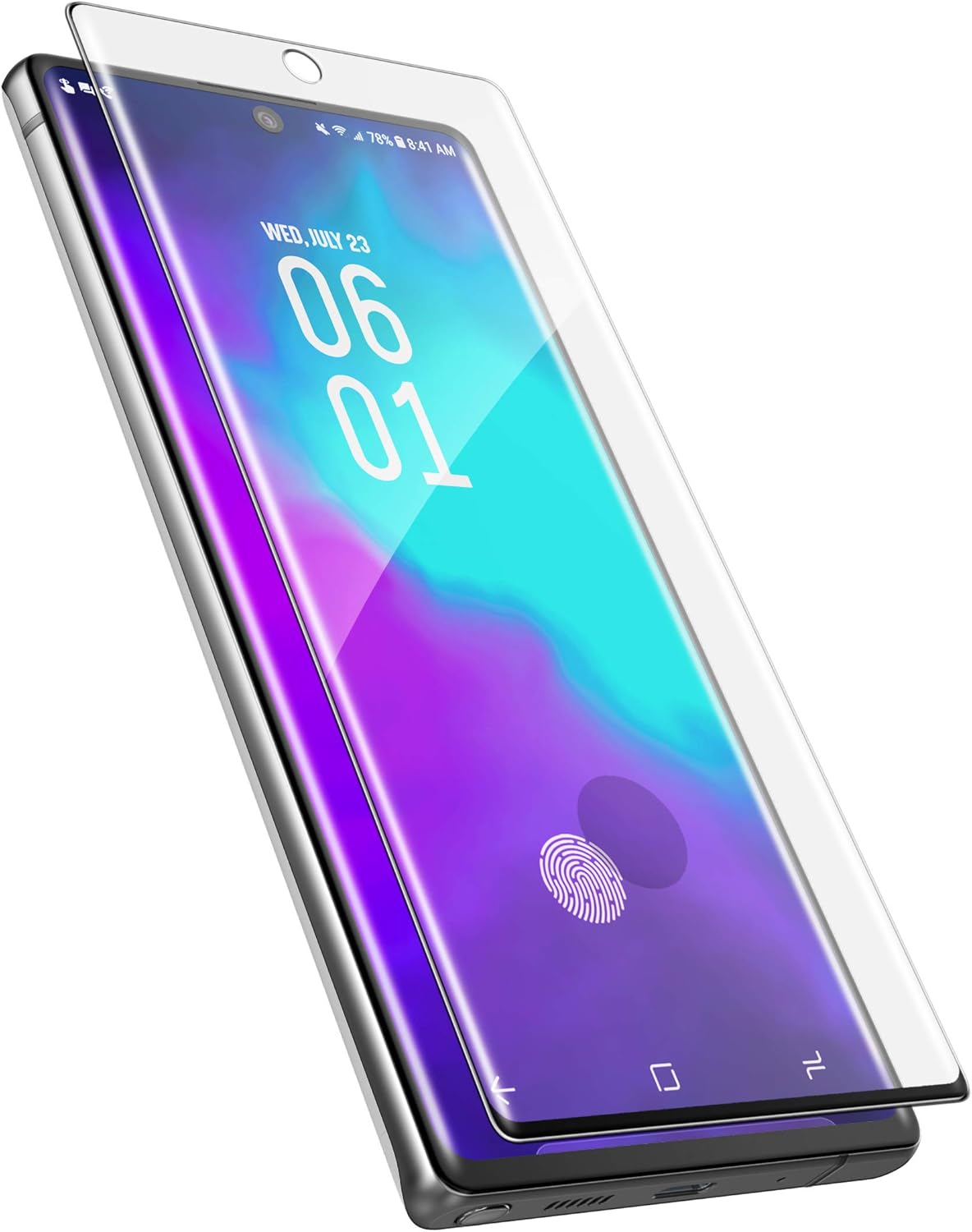 magglass Galaxy Note 20 Ultra Tempered Glass Screen Protector w/Fingerprint Display Compatible - Image 4