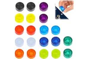 Tkxjry Guitar Effects Pedal Cap, 20 Pcs Effect Pedal Buttons, Pedal Knob Caps, Footswitch Topper Nail Cap, Caps Pedal Protect