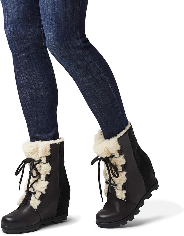 sorel joan of arctic wedge ii shearling boots