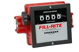 Fill-Rite 901CL1.5 1 1/2" 23-151 LPM 4 Digit Fuel Transfer Meter (litres)