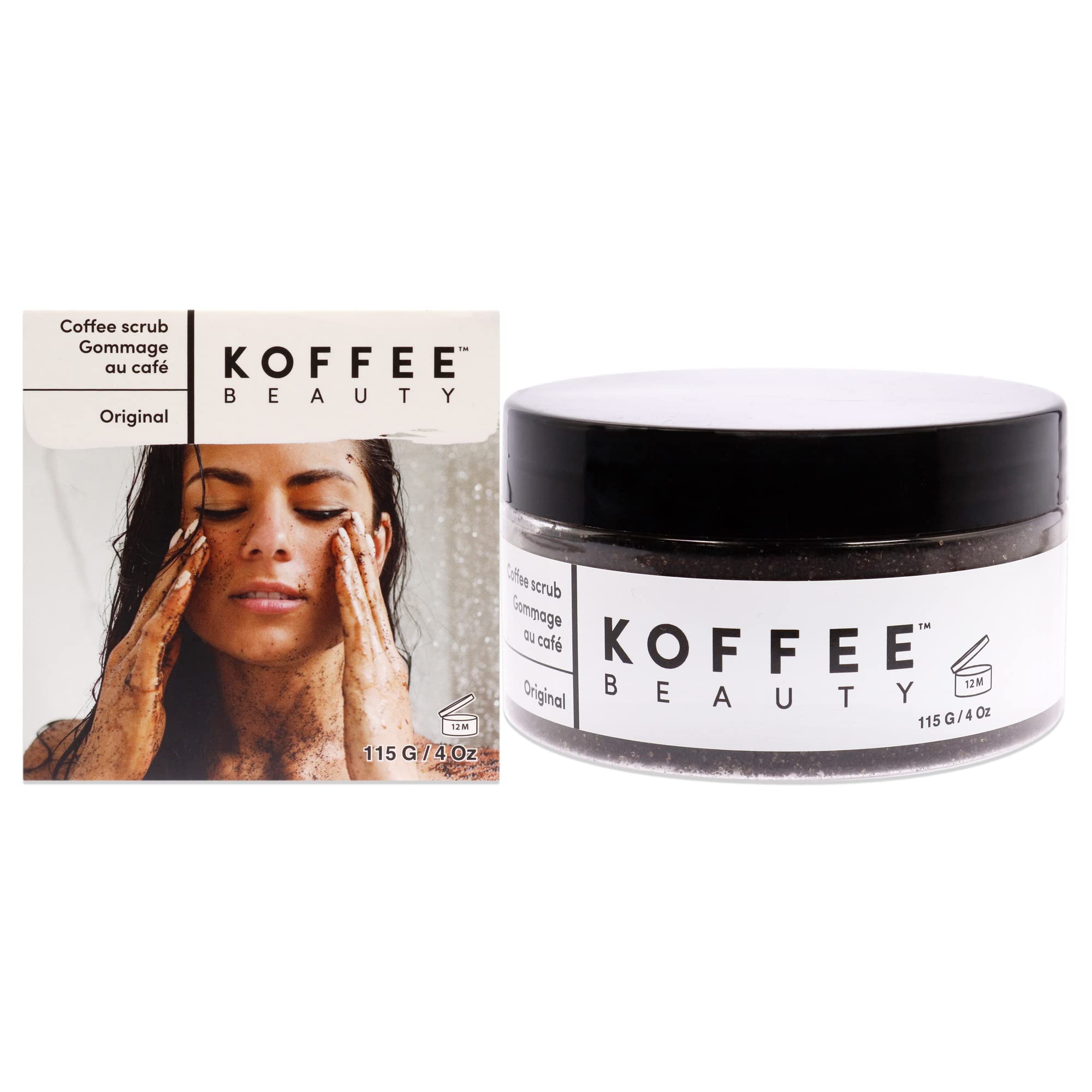 Koffee Beauty Coffee Scrub - Original for Unisex 4 oz