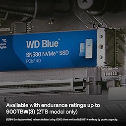 Western Digital 500GB WD Blue SN580 NVMe Internal