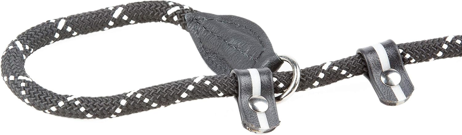 IDC Retriever Leash with Training Collar, 12 mm x 1,2 m, Fluorescent Black - Image 4