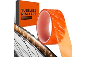 CNCLOL CNC Tubeless Rim Tape,Bike Wheel Rim Tape 10m-Tubular Tube Tapes 19/21/23/25/27/30/32/35mm Width for Tubeless Bicycle/MTB/Road/Gravel Bike Motorcycle Wheel Tire Tape.Semi-Transparent