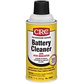 CRC Tech Grade Battery Cleaner w/Acid Indicator - 11 oz | Battery Acid Cleaner, Terminal and Post Cleaning, Cable and Tray Treatment, Corrosion Removal