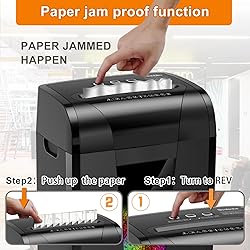 Suntiko Paper Shredder, 18-Sheet Cross Cut Level