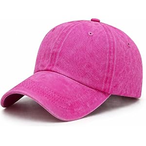 Kryxelia Washed Vintage Dad Hat, Adjustable Unisex Baseball Cap for Daily Use.