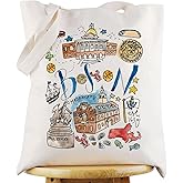G2TUP Travel Tote Bag Travel Souvenir Gift Landmarks Shoulder Bag Travels Merchandise