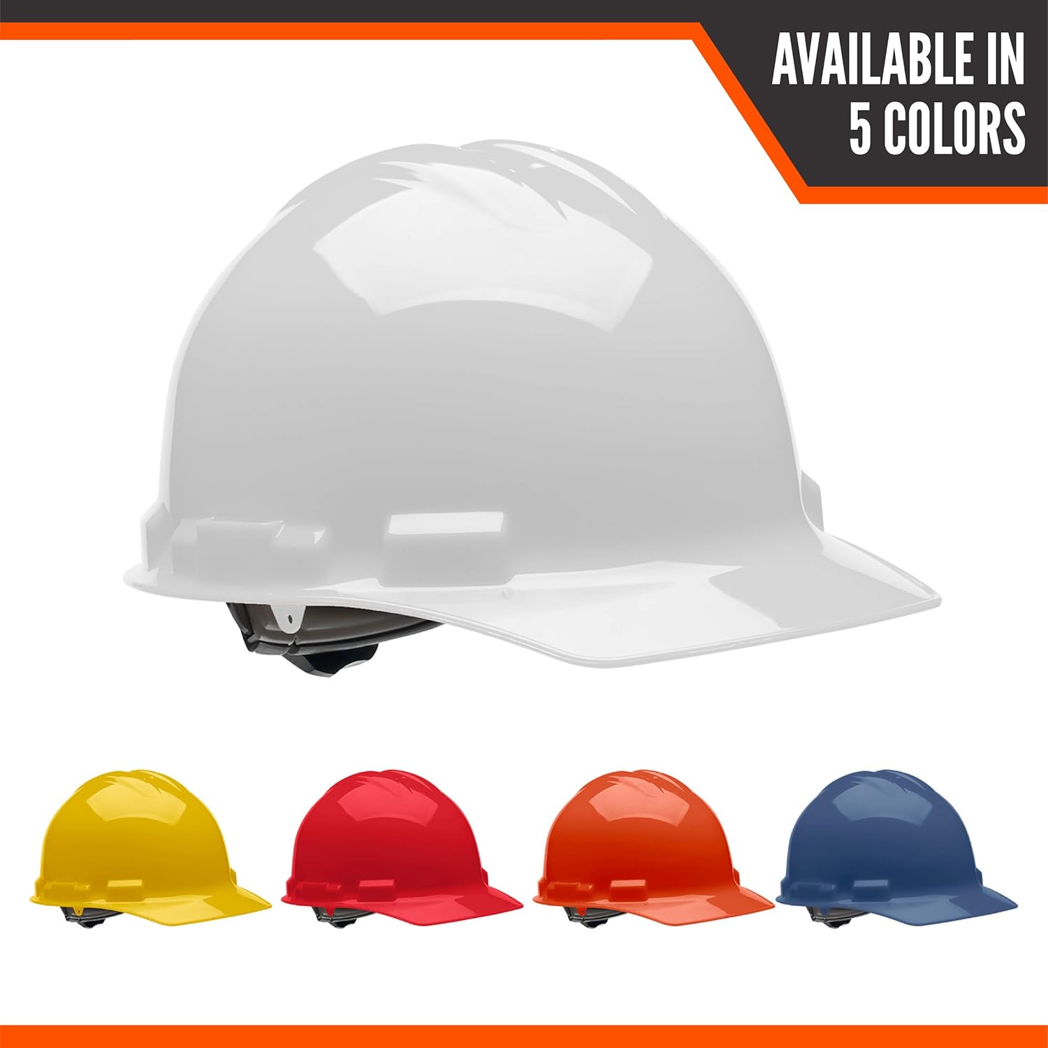 Malta Dynamics 4 pt. Ratchet Cap Style Hard Hat (1 Pack, Yellow) - - 