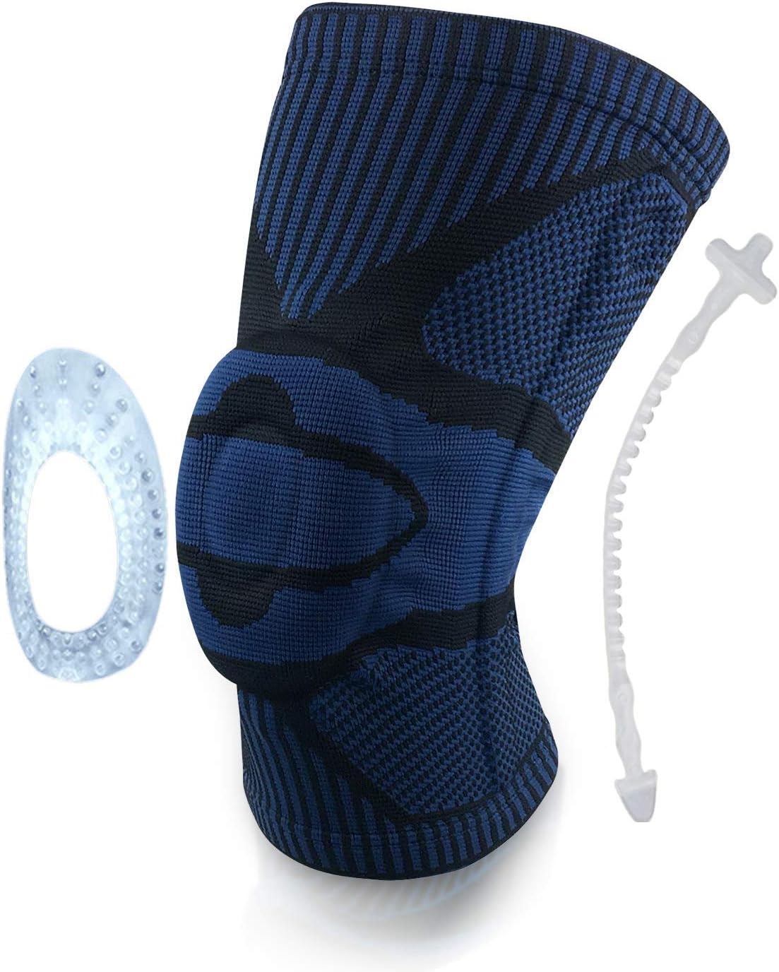 NEENCA Knee Brace,Knee Compression Sleeve Support with Patella Gel Pad & Side Spring Stabilizers,Medical Grade Knee Protector for Running,Meniscus Tear,Arthritis,Joint Pain Relief,ACL,Injury Recovery: Sports & Outdoors