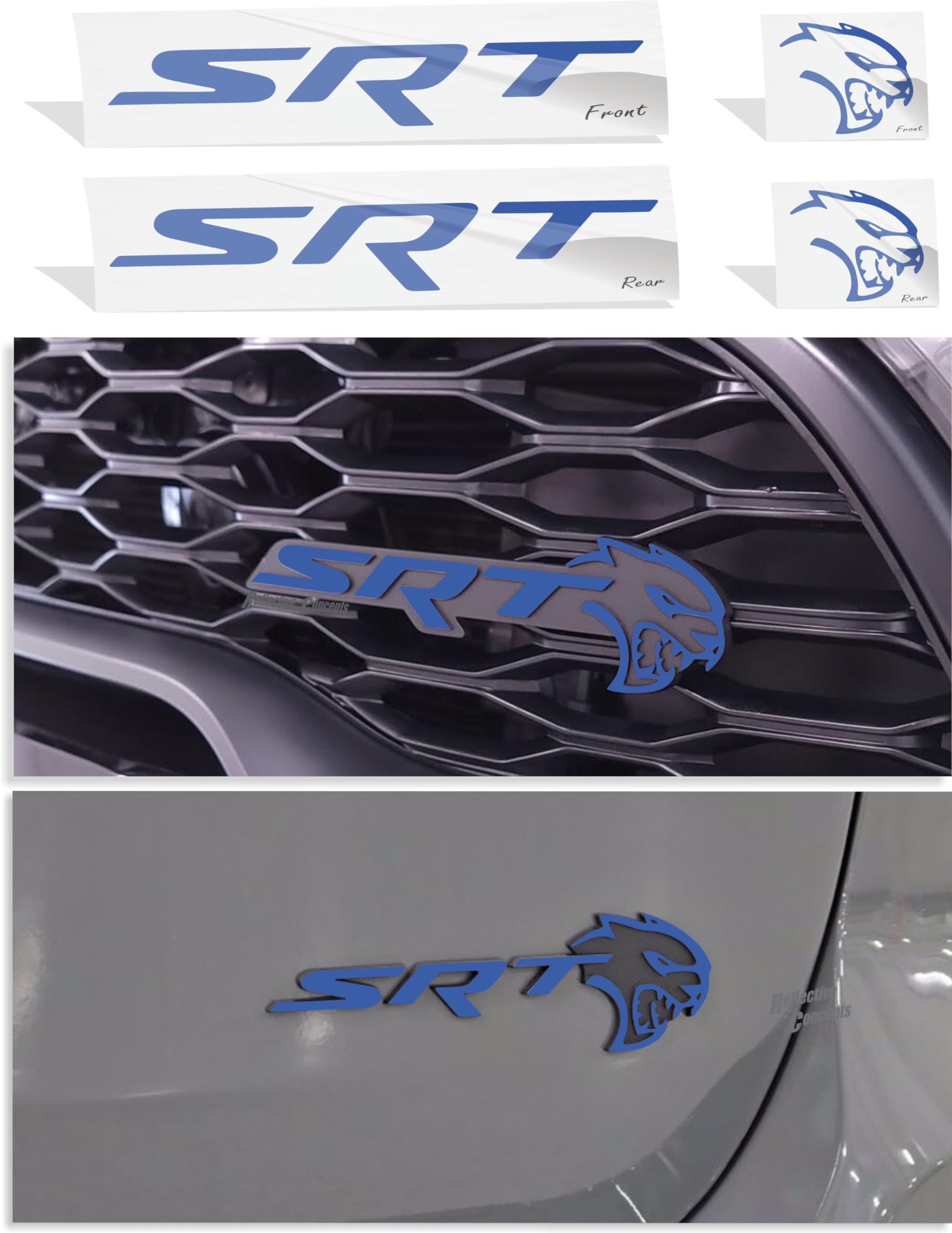 Reflective Concepts 2021, 2023, 2024 Durango SRT