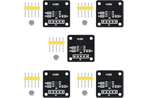 UMLIFE 5PCS MT6701 Magnetic Encoder Magnetic Induction Angle Measurement Sensor Module 14bit High Precision Replacement AS5600