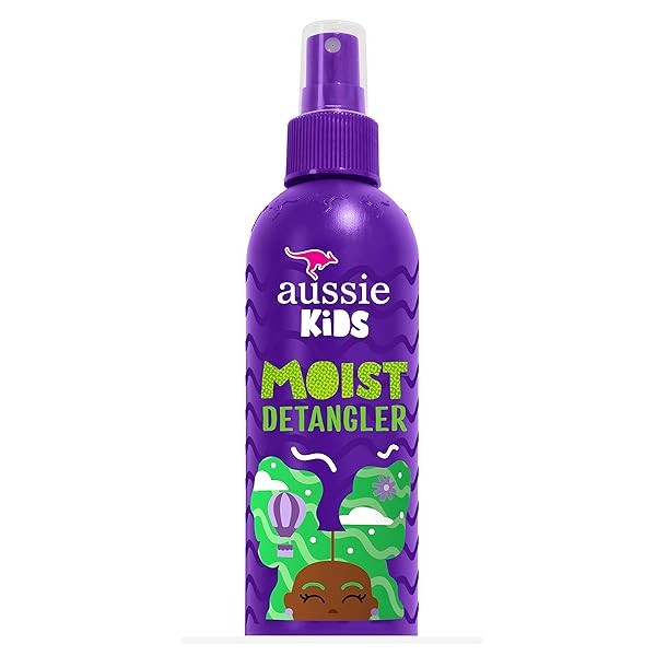 AUSSIE KIDS MOIST DETANGLER FOR KIDS, 8 FL OZ