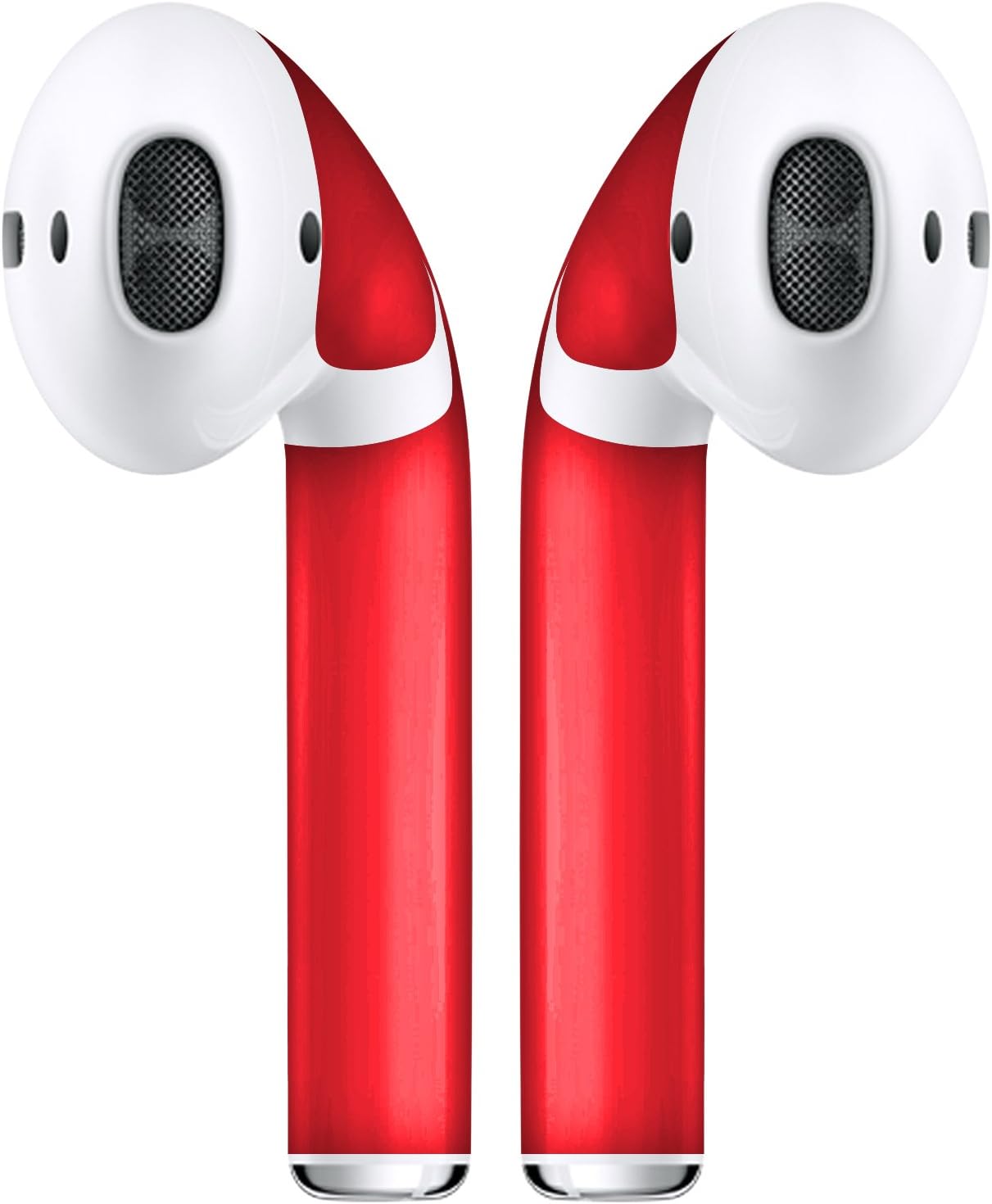 AirPod Skins Protective Wraps - Stylish Covers for Protection & Customization, Compatible with Apple AirPods (Red)