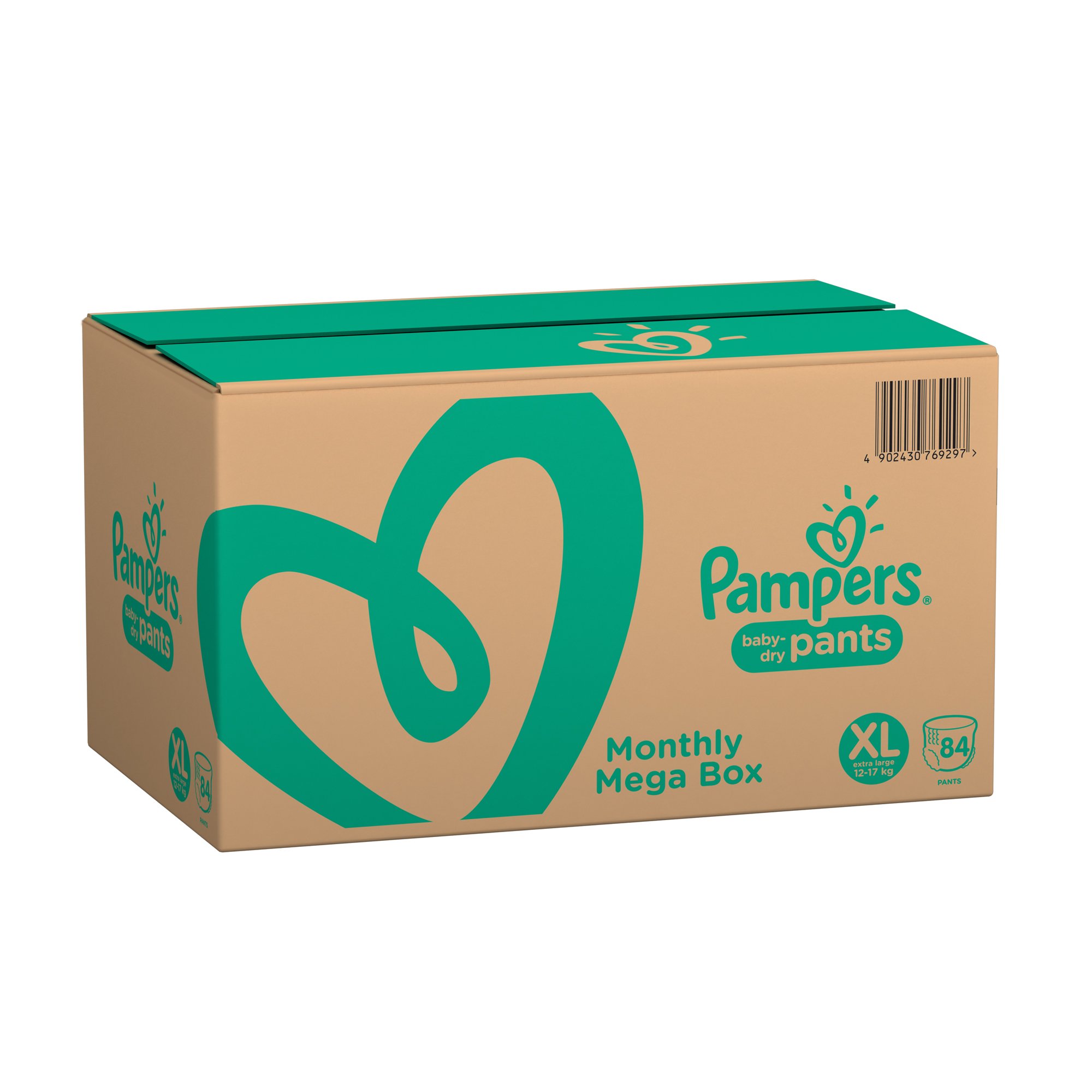 pampers xl monthly pack