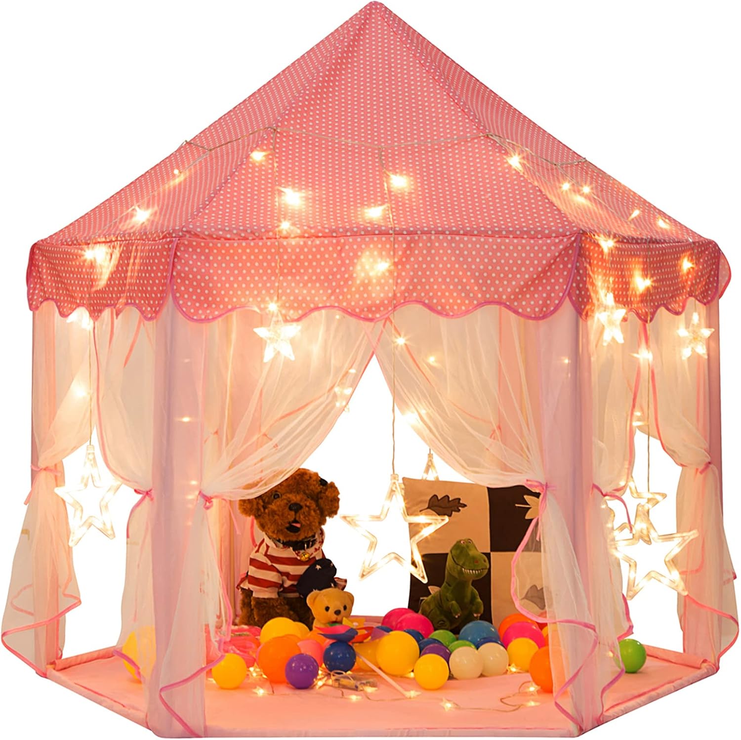Large Playhouse Kids Castle Play Tent 