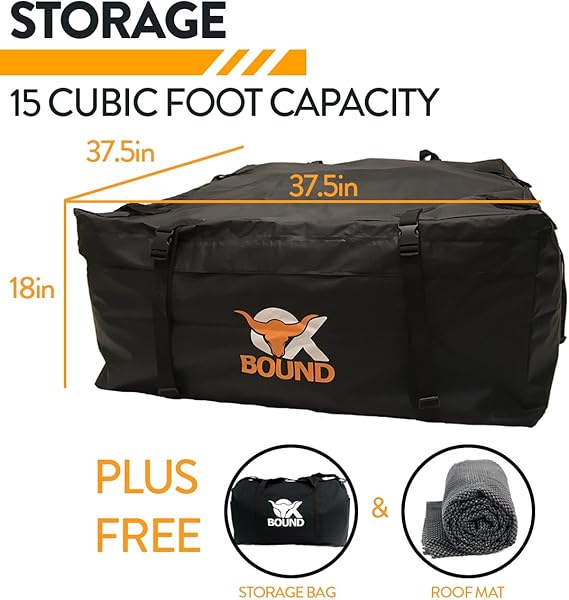oxbound roof rack cargo bag