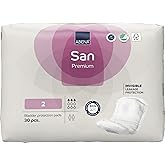 Abena San Premium Incontinence Pads, Light Absorbency, (Sizes 1 to 3A), Size 2, (Pack of 1, 30 Count Total)